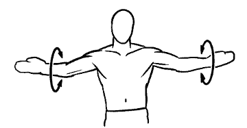 Arm circle - dynamic stretching
